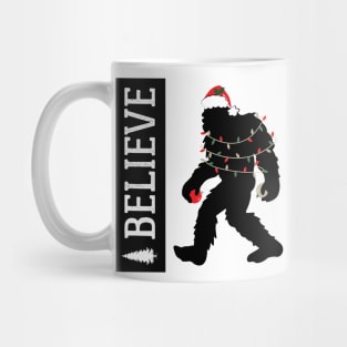 Big Foot Christmas Sasquatch Holiday Yeti Mug